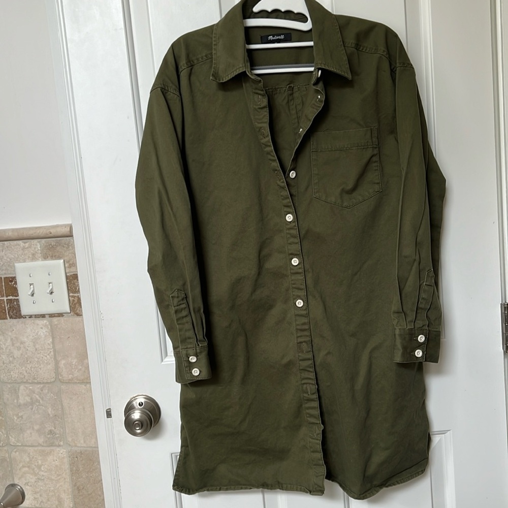 Madewell shirt dress